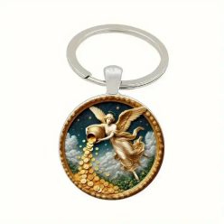 Bőség Angyala kulcstartó