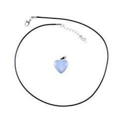 Holdfény szív nyaklánc