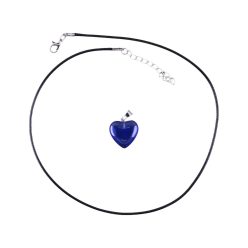 Éjféli égbolt szív nyaklánc