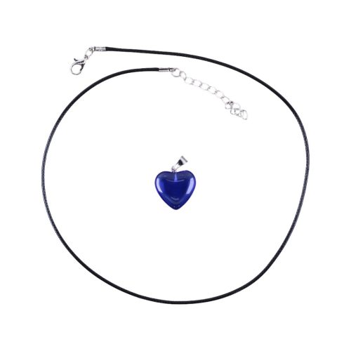 Éjféli égbolt szív nyaklánc