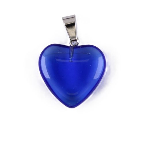 Éjféli égbolt szív nyaklánc