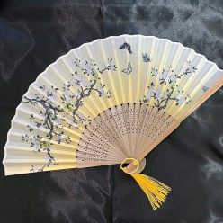 Pillangós és sakurás legyező