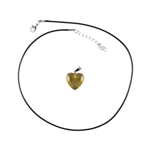 Arany remény szív nyaklánc