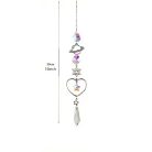 Szívcsillag kristály napfényfogó