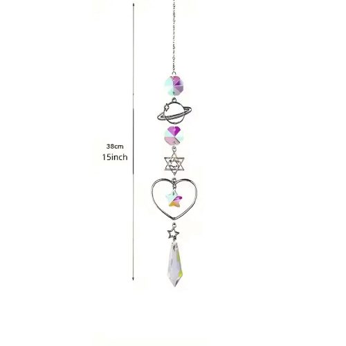 Szívcsillag kristály napfényfogó