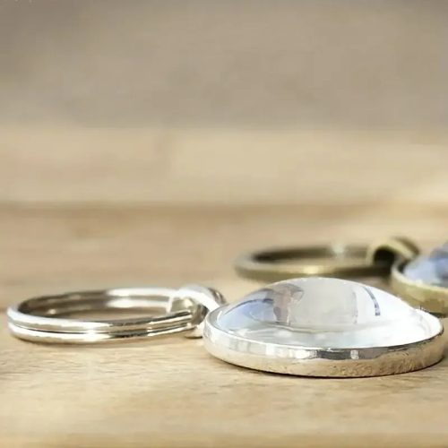 Yin Yang életfa kulcstartó