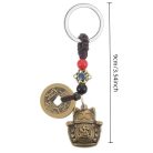 Szerencsemacska kulcstartó