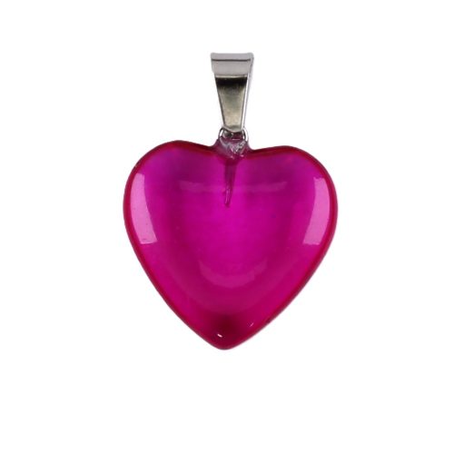 Szerelem szikrája szív nyaklánc