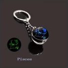 Halak kulcstartó, sötétben világít