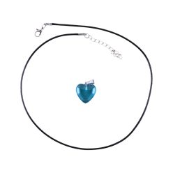 Óceánfény szív nyaklánc