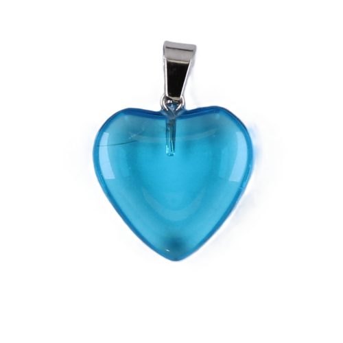 Óceánfény szív nyaklánc