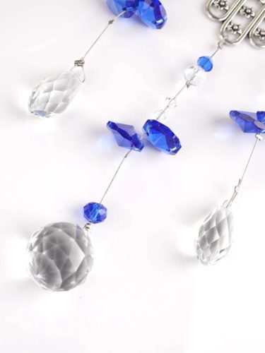 Nazar védelmező kristály függő Hamsa kézzel