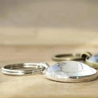 Varrógépes kulcstartó