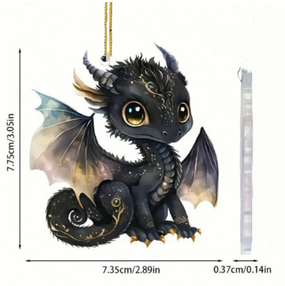 Cuki sárkány dekoráció